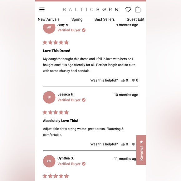 Baltic Born Adria Mini Dress XS Oversized Boho NWT - Picture 5 of 10